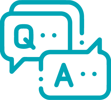 Questions and answers icon